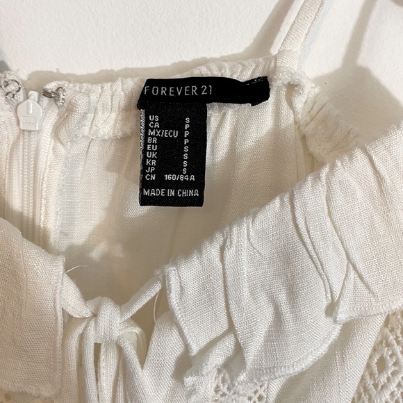 Forever 21 White Lace Dress - Picture 3 of 3